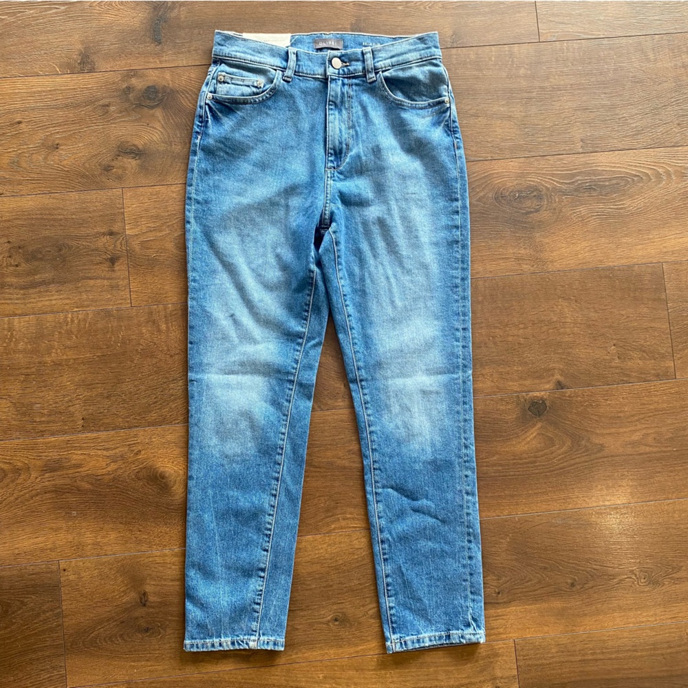 DL1961 Bella Slim High-Rise Vintage Canal Ankle Jeans | Size 27 | New!